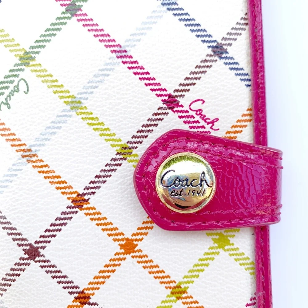 Coach Plaid Wallet - Picture 2 of 7